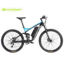 27.5" Full Suspension 36V 350W Poweful Brushless Motor Electric Mountain E Bike